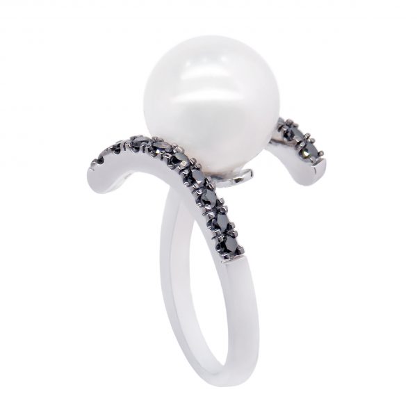 41023 brilliant black 064ct pearl 12 13mm 2