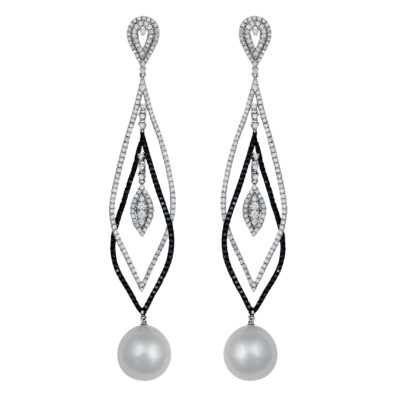 42004 brilliant white 258ct 017ct black 135ct pearl 1412mm