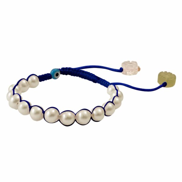 B017– Παιδικό βραχίολι Shambhala – Μαργαριτάρια Ακόγια Ιαπωνίας 5-5,5mm