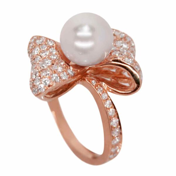 R250 – Brilliant Cut Diamonds 1,58Ct – Edison Pearl 10-10,5mm