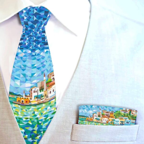 Silk Tie Kastelorizian Design