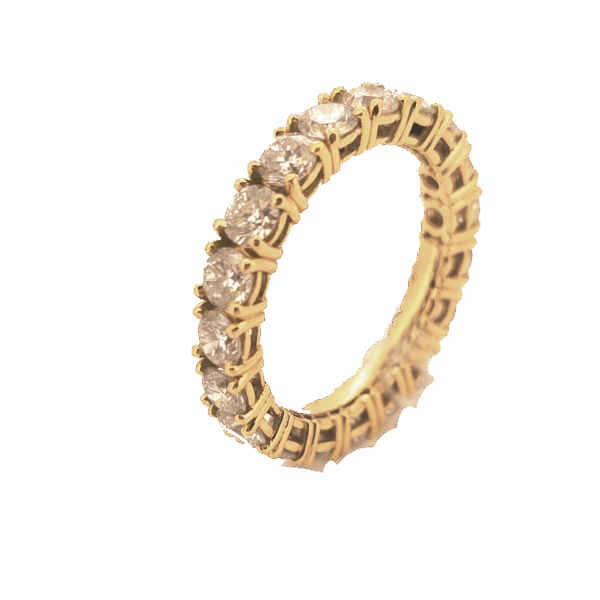 DR032- Δαχτυλίδι με Λευκά Διαμάντια 3,15 cts