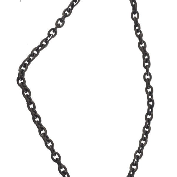 N71- Μαργαριτάρι Νοτίων Θαλασσών 18-18,5mm - Μαύρο πλατίνωμα Κ18