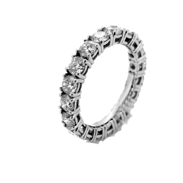DR032- Δαχτυλίδι με Λευκά Διαμάντια 3,15 cts