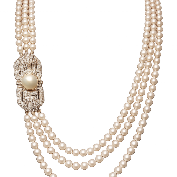 N072 - South Sea pearls 18mm, Akoya pearls  7-7,5mm, Br 7,50ct  &  Κ18 Gold