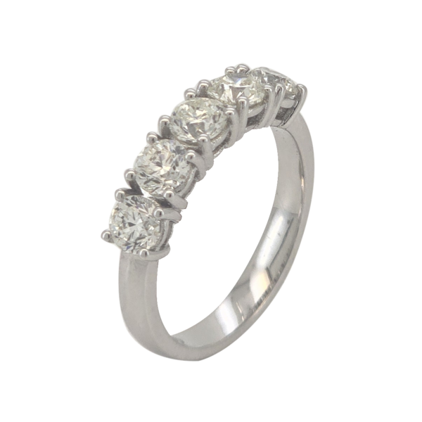 DR041- Δαχτυλίδι με Λευκά Διαμάντια Brilliant cut 1,50cts