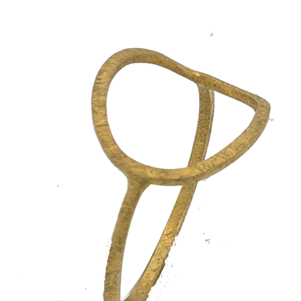 DR015- Δαχτυλίδι Κίτρινος Χρυσός Κ18