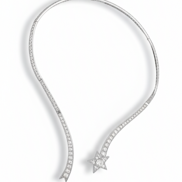 DN08- Κολιέ με Λευκό  Διαμάντι Brilliant Cut 0,94 cts - Brilliant cut 13,09 cts