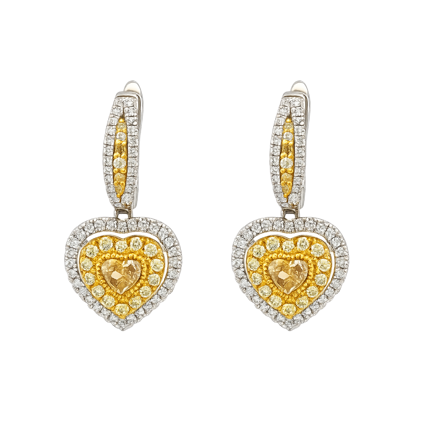 Κομψό σκουλαρίκι με καρδιά