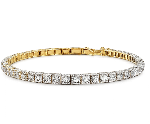 DB024- Χειροπέδα με Λευκά Διαμάντια 2.02 Cts